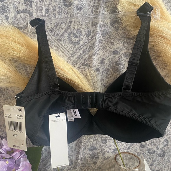 Steve Madden Women's Demi Logo-Strap T-Shirt Bra SM12153 -Black NWT!!! - Picture 3 of 3